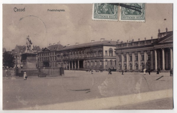 Площадь Фридрихсплац в Касселе